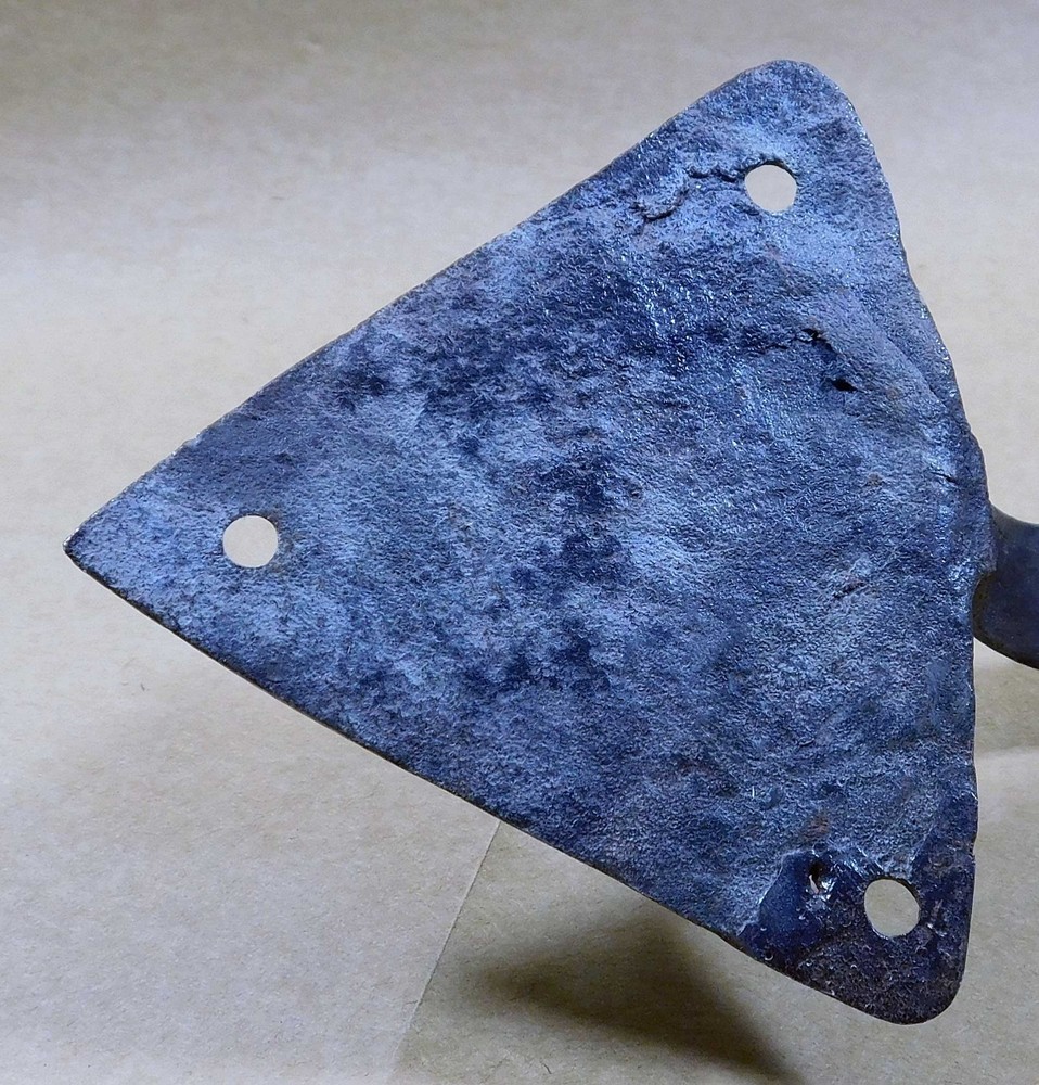 Period Wrought Iron Thumb Latch Dated 1771