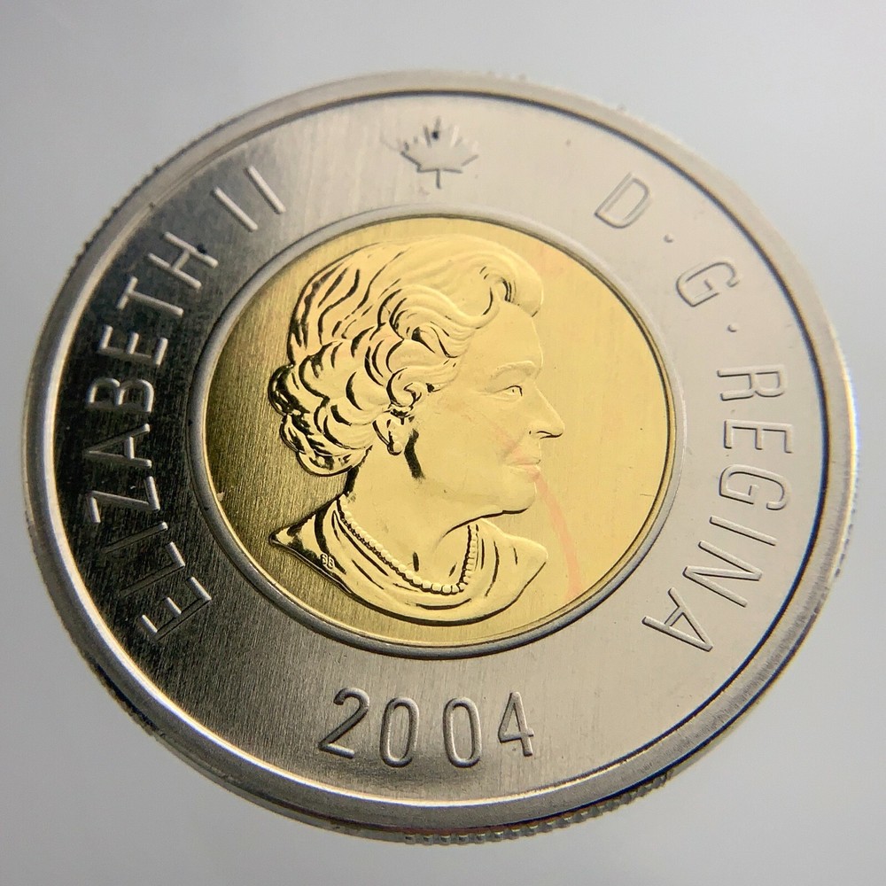2004 Specimen 2 Dollars Toonie Uncirculated Coin Y559