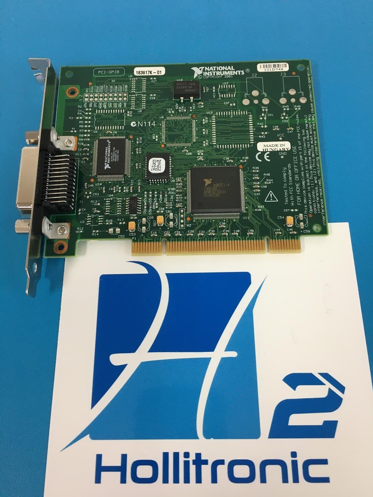 NATIONAL INSTRUMENTS 183617K-01 INTERFACE ADAPTER CARD