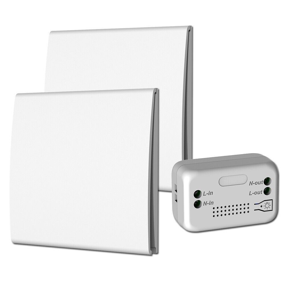 5 pcs Self-generating electricity Wireless remote control light switch