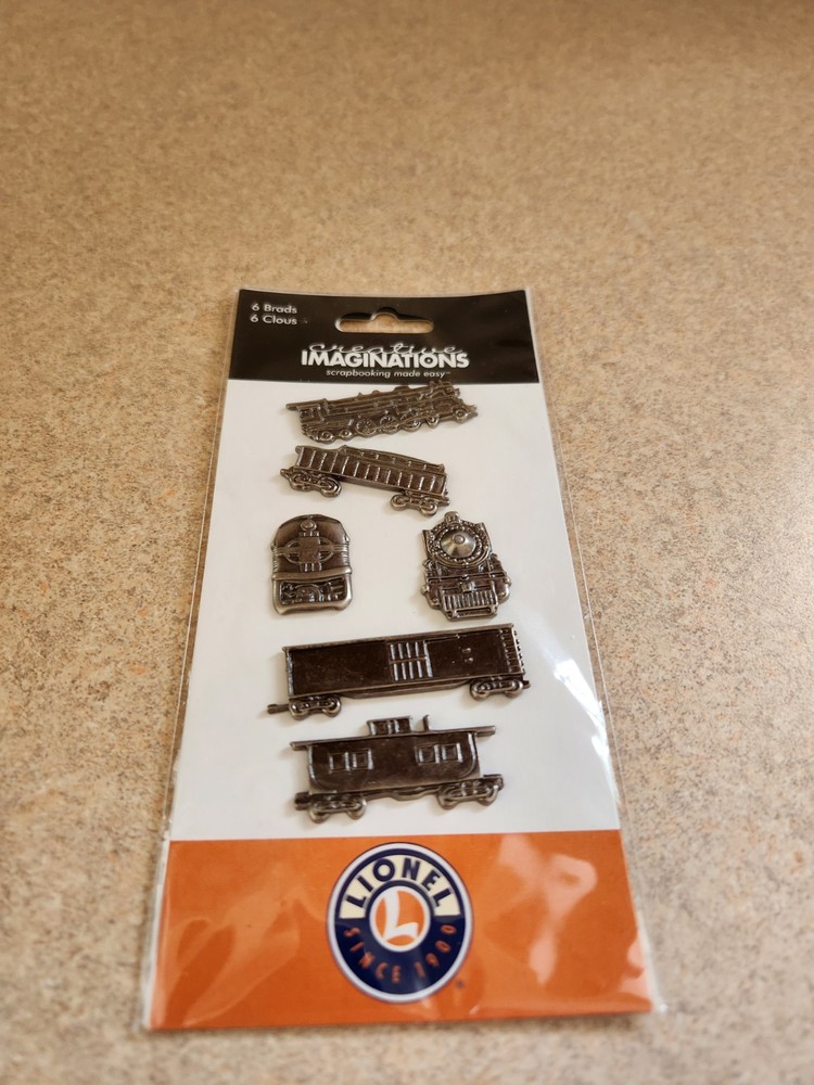 Creative Imaginations~Lionel Trains~Brads