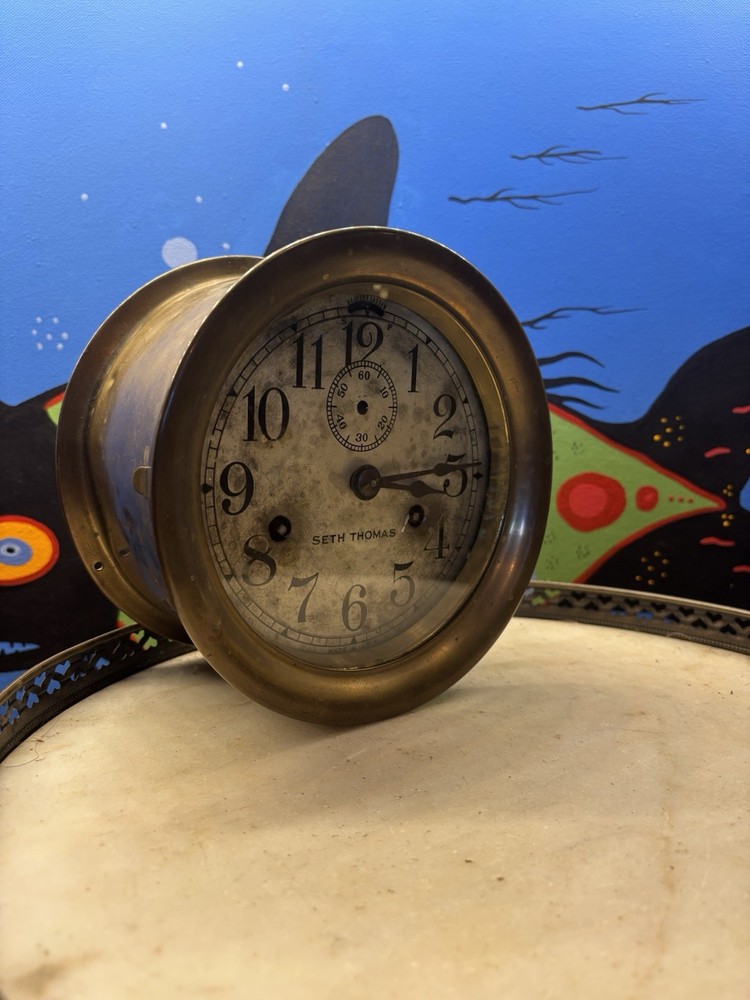 Seth Thomas WWII Ships Clock