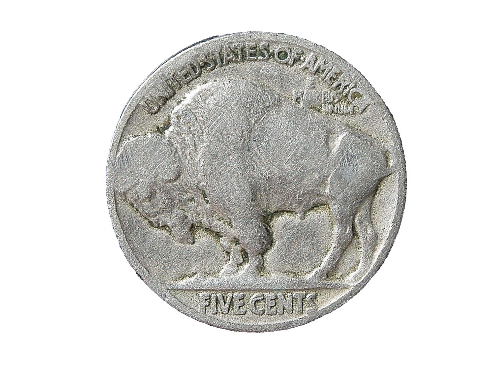 1924 BUFFALO NICKEL #12