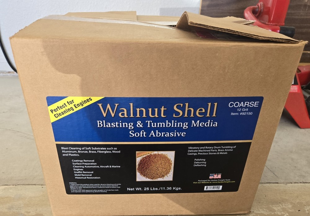 Coarse Walnut Tumbling Media 25lbs
