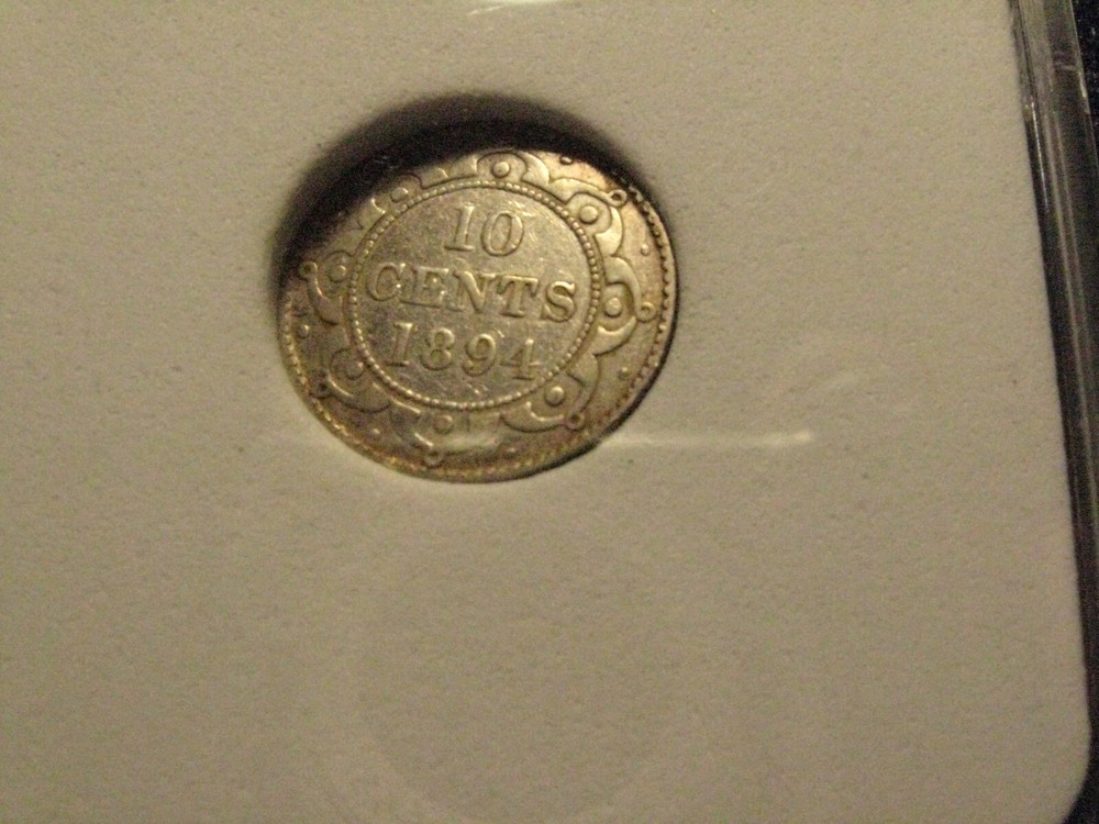 1894 Newfoundland coin set