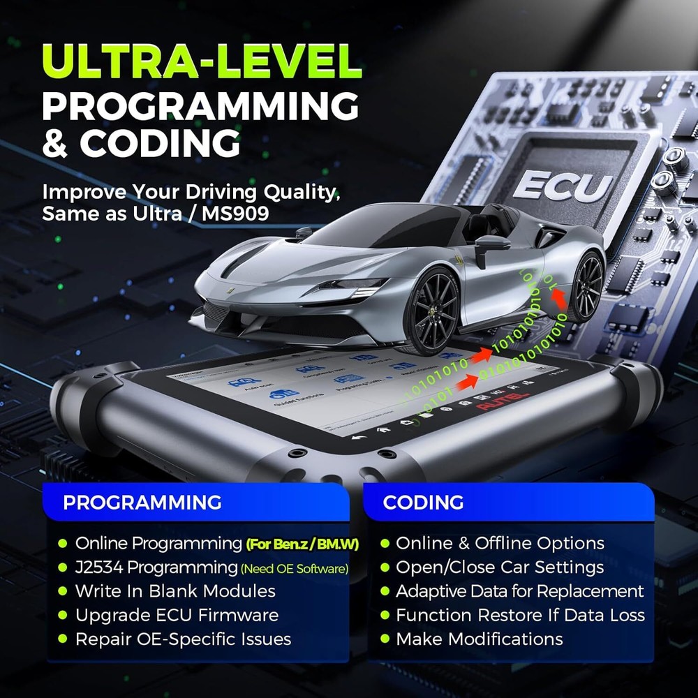 Autel MaxiSys Elite II PRO ULTRA Auto Diagnostic Scanner Programming E~CU Coding