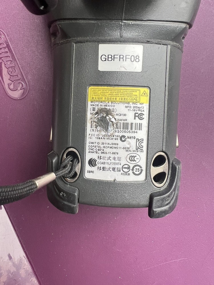 Motorola MC9190 Wireless Barcode Scanner