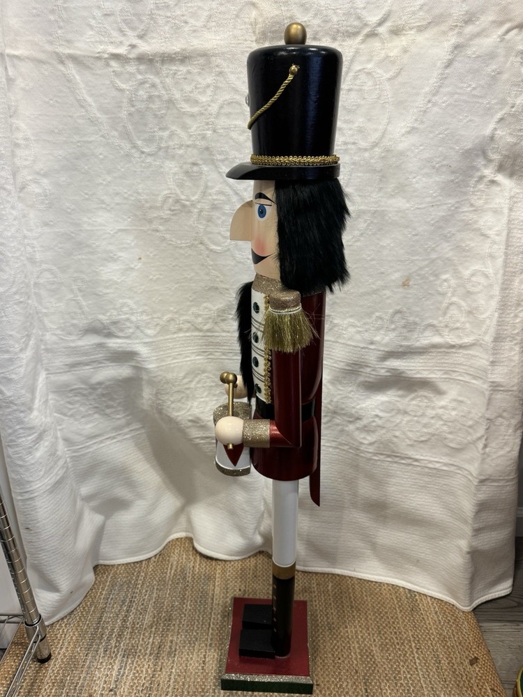43 Inch Tall Nutcracker Drummer Soldier