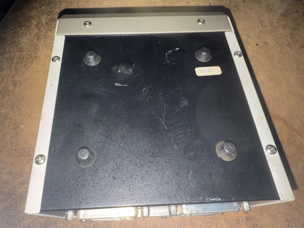 Vintage Global Perfect Transfer Data Switch ABCD 1 input with 4 outputs