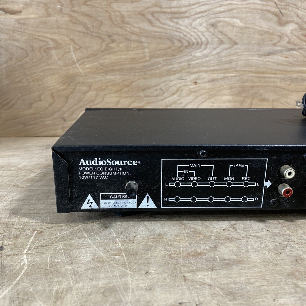 AudioSource Model EQ Eight/Series II 10 Band Graphic Equalizer