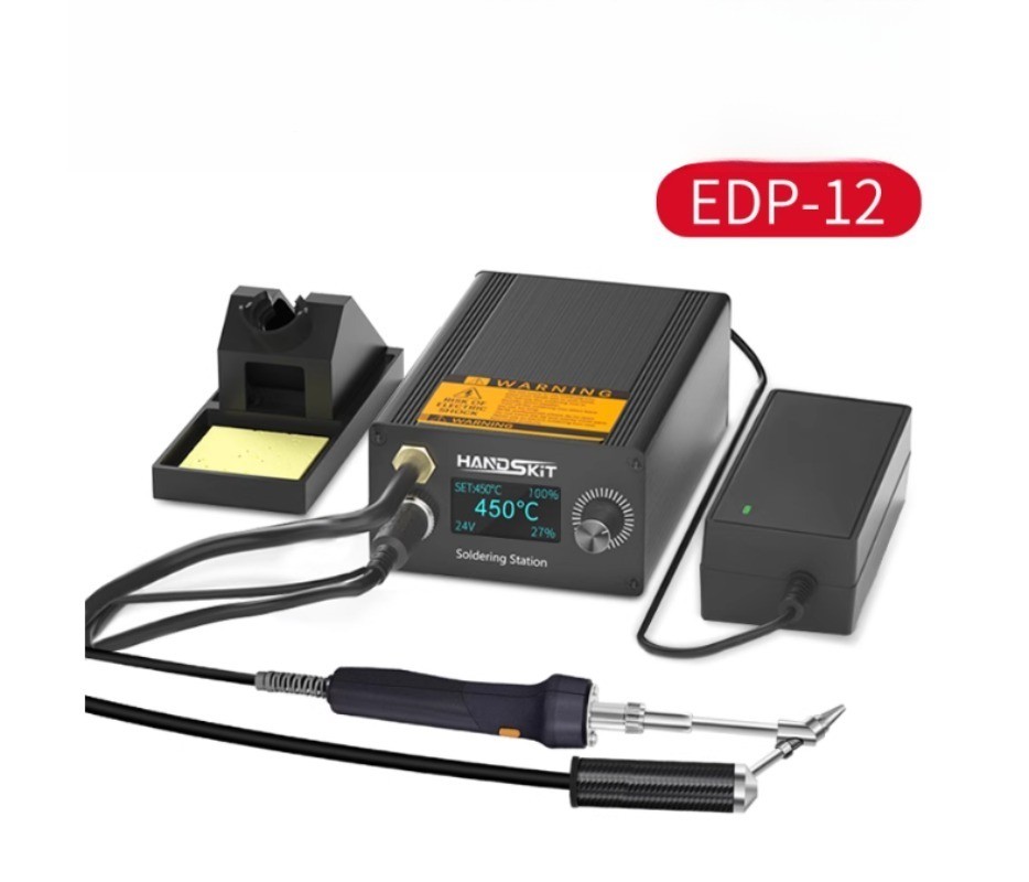 Electric Solder Sucker Workstation with Powerful Fully Automatic Digital Display