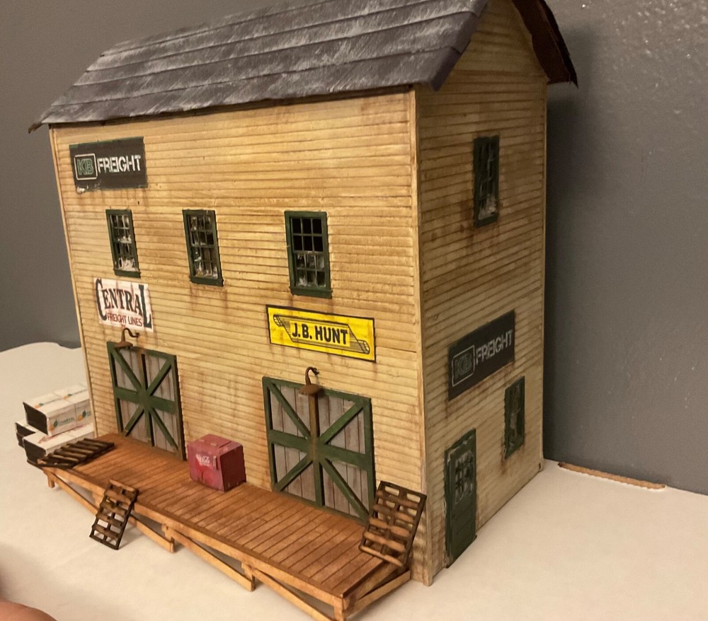 HO Scale KB Freight Structure Kit Laser Cut