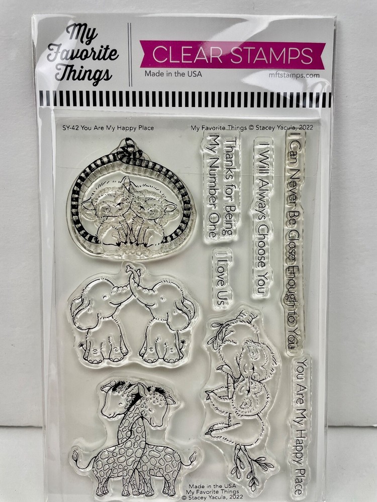 My Favorite Things Clear Stamps