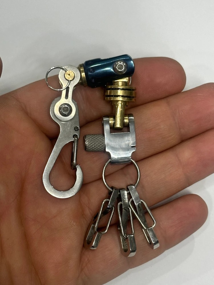 KYLINK Quick release EDC Full keychains surveillance police wallet security Hand
