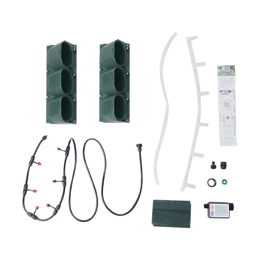 36 Pocket Wall-Mounted Self-Watering Vertical Garden Planter System