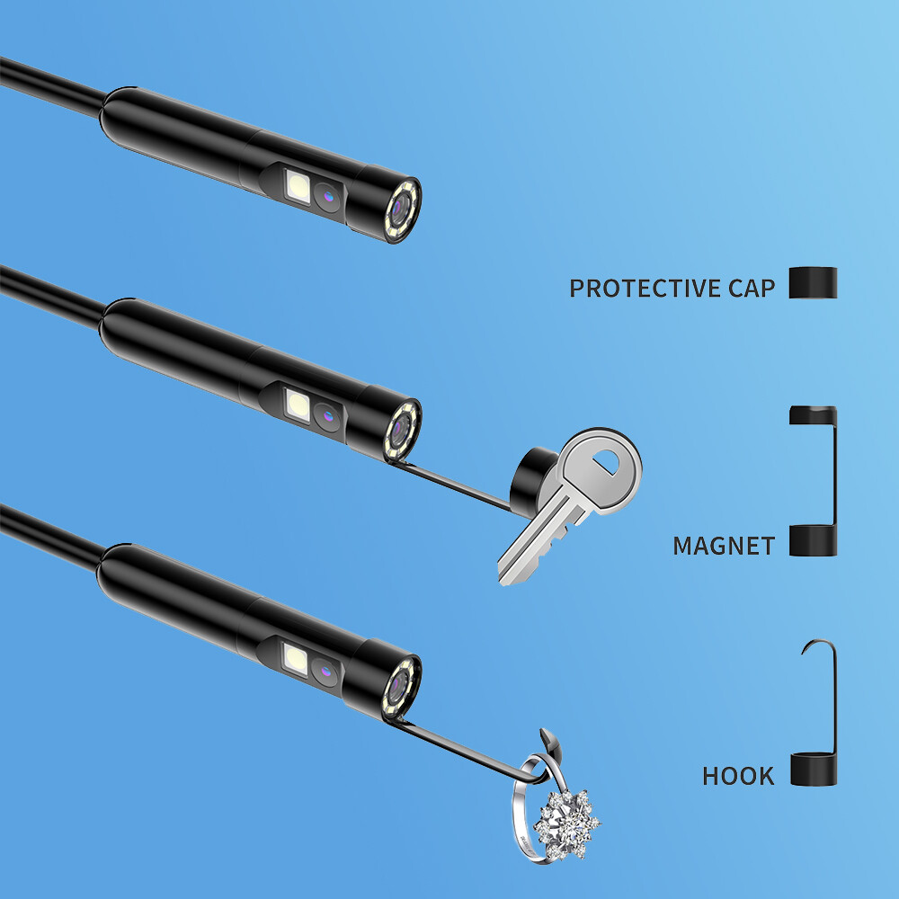 Waterproof USB Endoscope Borescope Snake Inspection Phone Camera Samsung Android