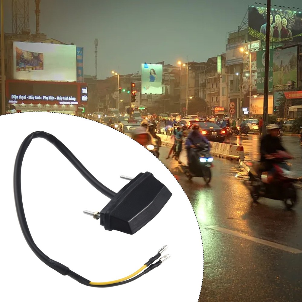 License Plate Light ABS Plastic Accessories Black Housing LED Lamp Multi Use