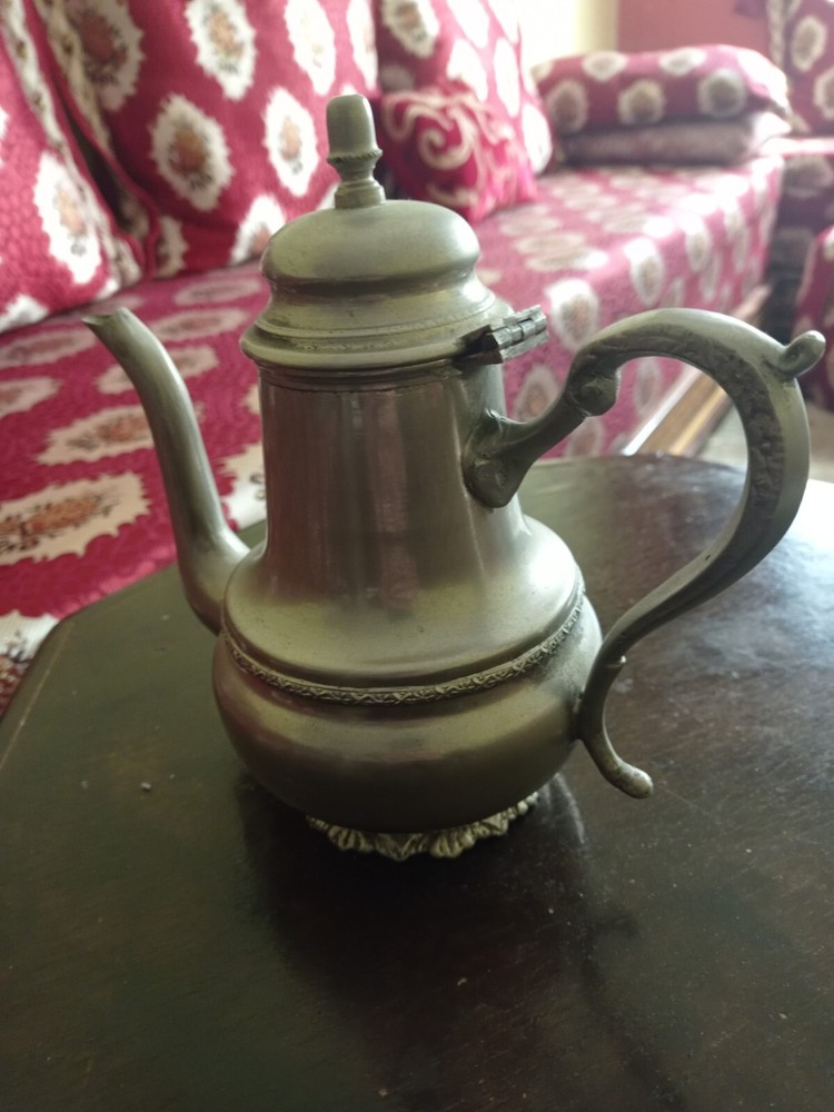 Antique silver teapot