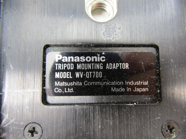 Panasonic WV-QT70 Tripod Mounting Adaptor