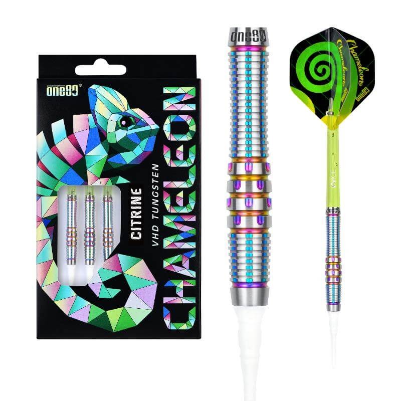 ONE80 Chameleon Citrine 2BA 18g Dart Barrels