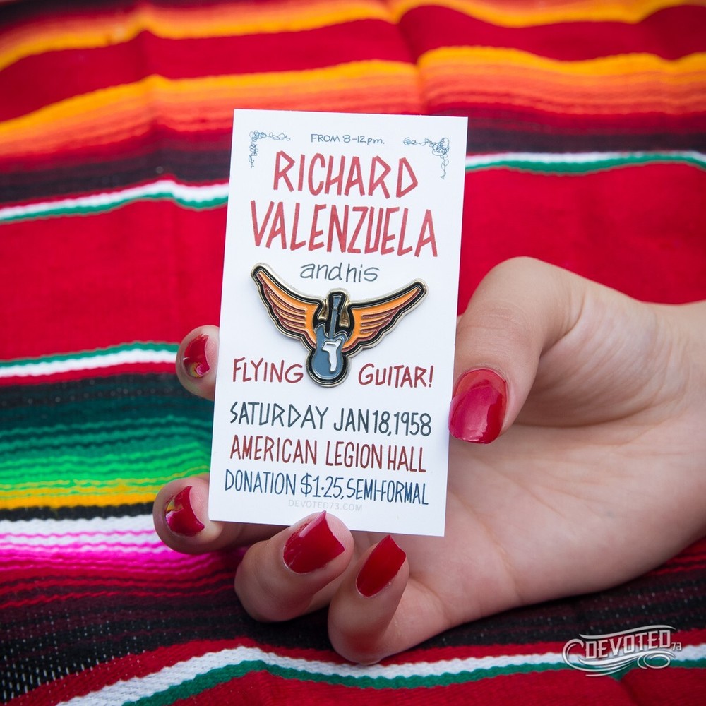 Ritchie and his Flying Guitar, La Bamba - Enamel Pin