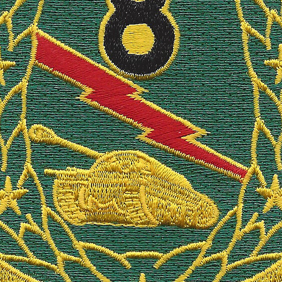 8th Tank Battalion Patch