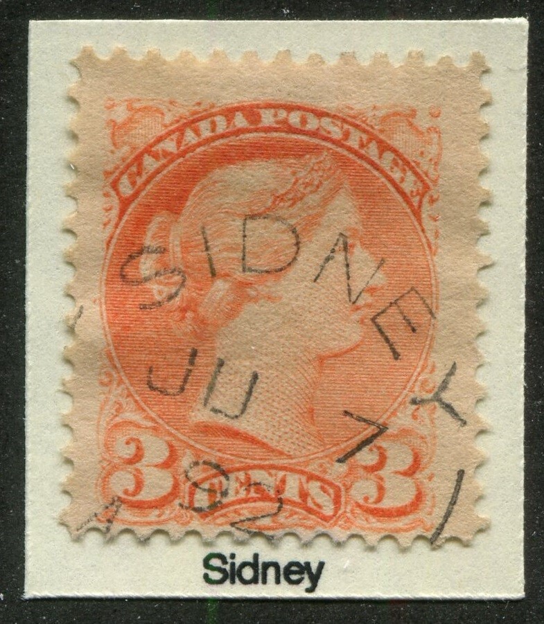 Manitoba Town Cancel "SIDNEY"