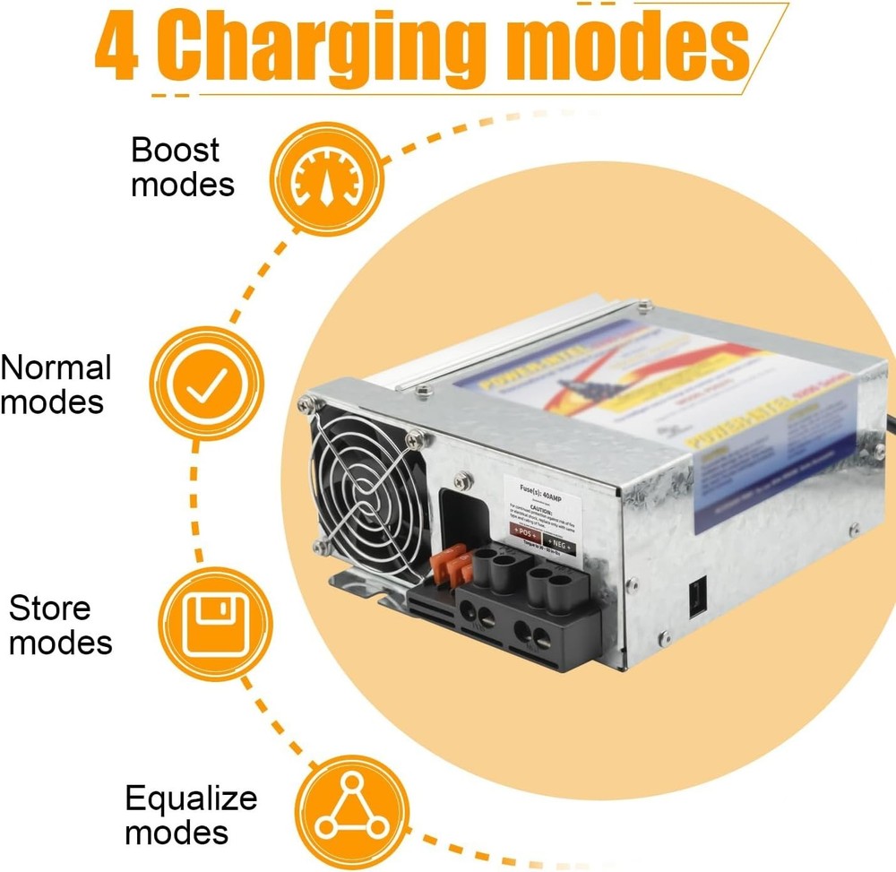 PD9270 70Amp RV Converter Charger PD9200 Series Power Converter/Battery Chargers