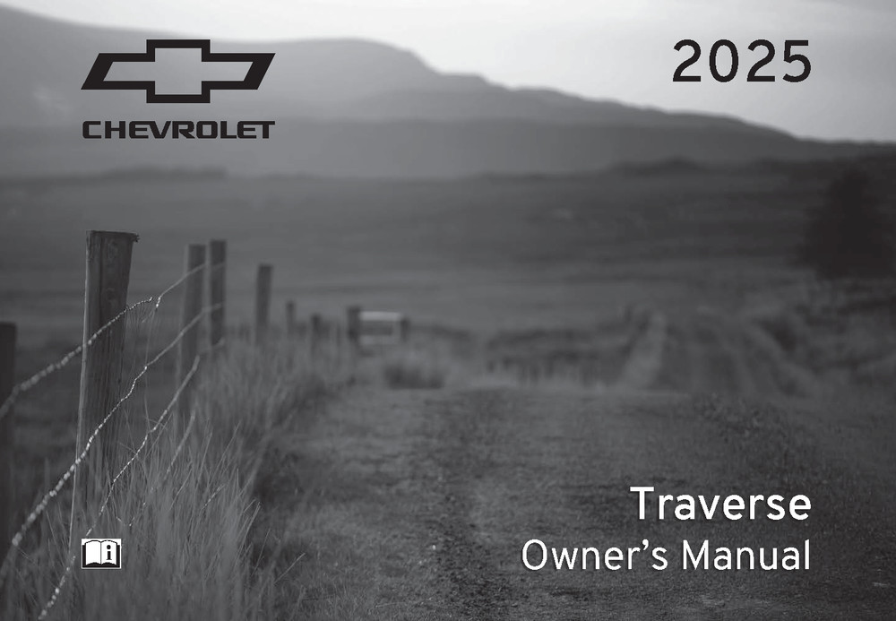 2025 Chevrolet Traverse Owners Manual User Guide Reference Operator Book