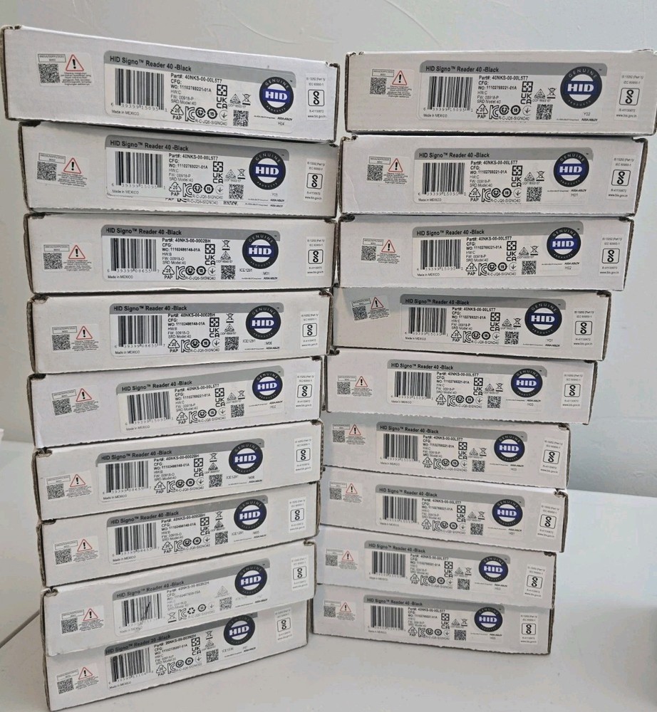 HID Signo 40 Keypad Reader And Reader LOT. 30 NEW.
