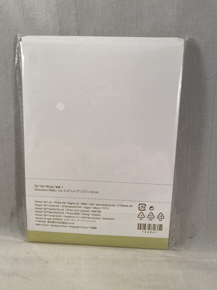 BASKET WEAVE Embossing Folder Stampin Up