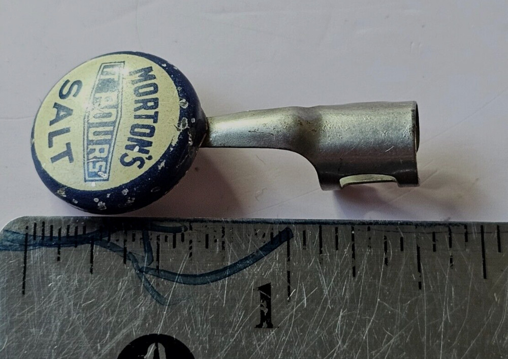 Antique Morton Salt Pencil Topper
