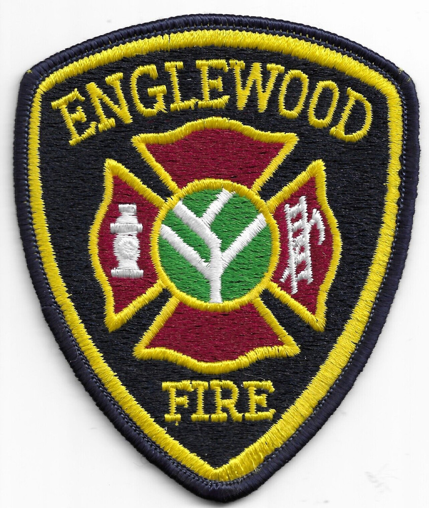 Englewood  Fire, Colorado  (3.25" x 4" size) fire patch