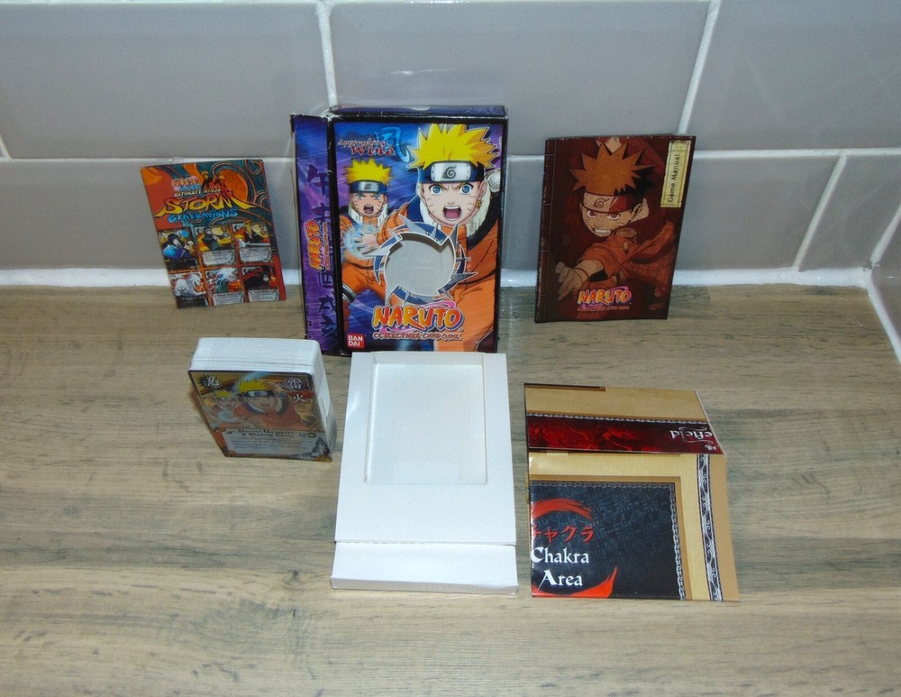 Naruto Collectible Card Game Approaching Wind Starter Deck New in Open Box