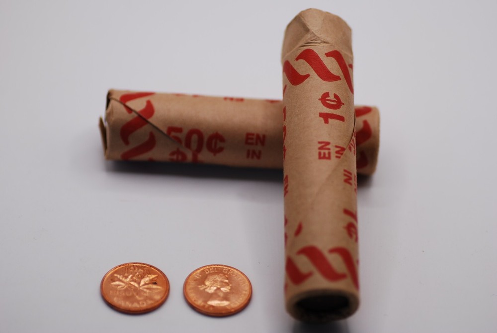 1960 Canada Penny  ROLL (50 coins) - UNCIRCULATED