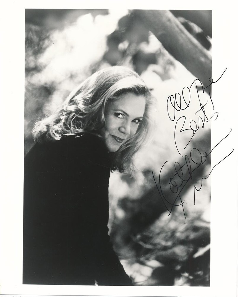 Kathleen Turner- Signed B&W Photograph