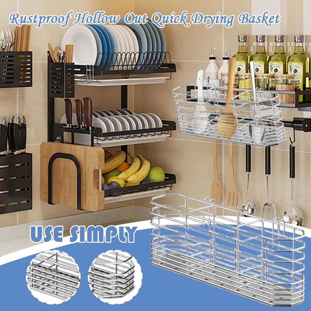 Silverware Holder Stainless Steel Silverware Holder And Cutlery Functional