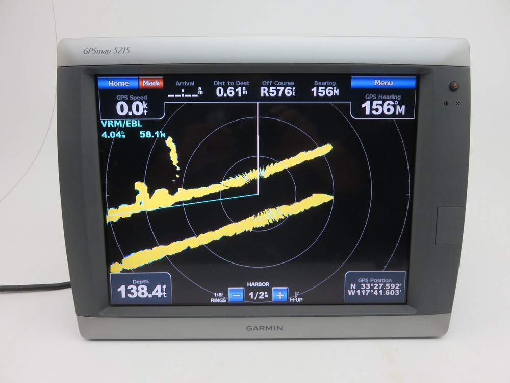 Garmin GPSMAP 5215 Boat Marine 15" Touchscreen FishFider Radar GPS Chartplotter
