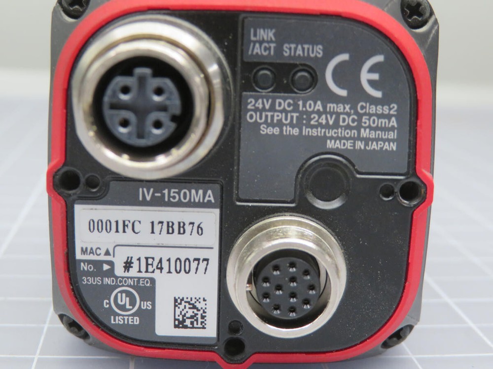 KEYENCE IV-150MA 0001FC 17BB76 SMART VISION SENSOR T196355