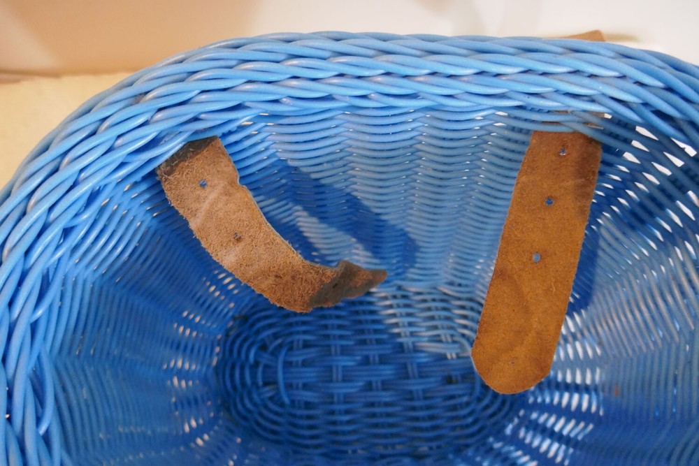 Willow Bicycle Basket Arts and Crafts Attach to Handlebar Multi Usage Durable