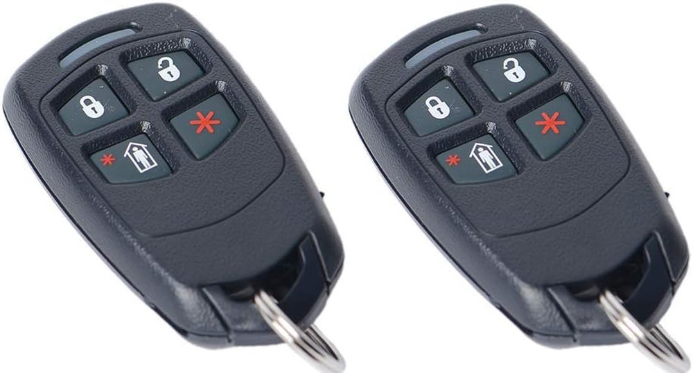 2 Pack 5834-4 Four Button Wireless Key Remotes