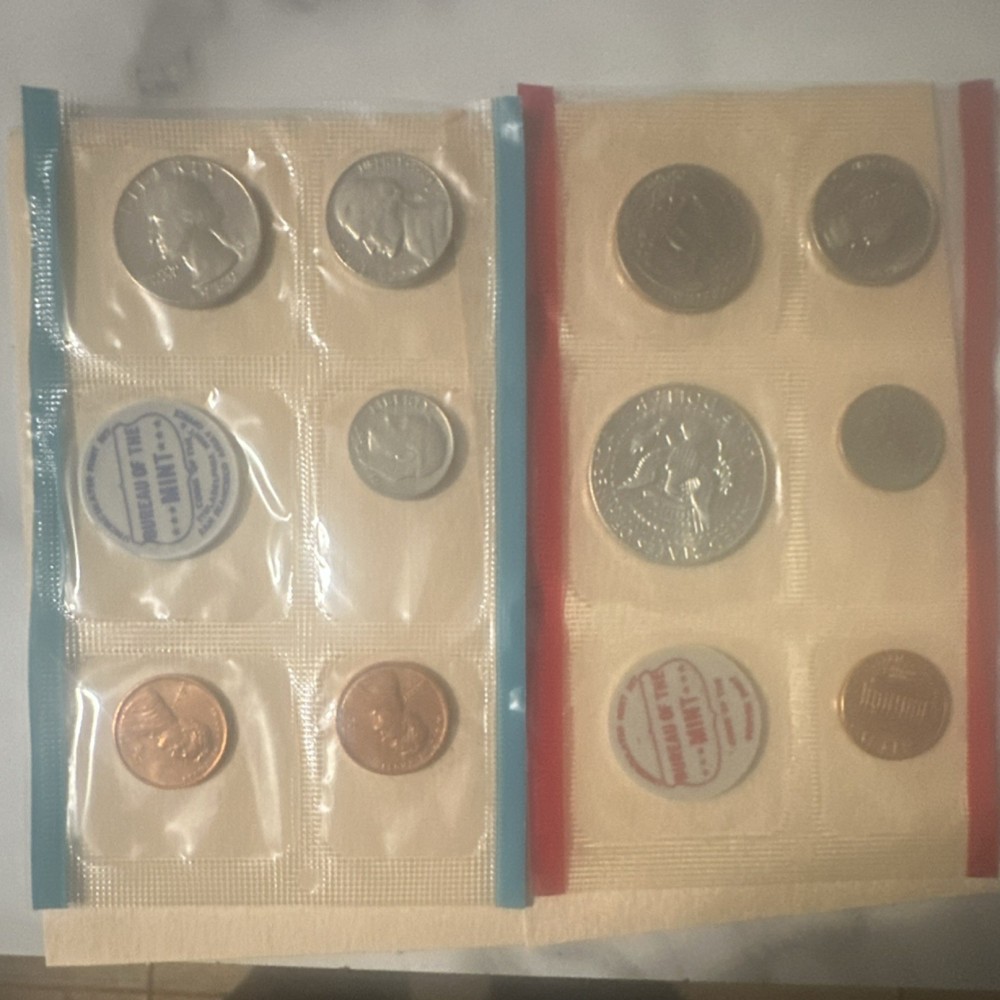 U.S. Mint Uncirculated Coin Set with Original Packaging
