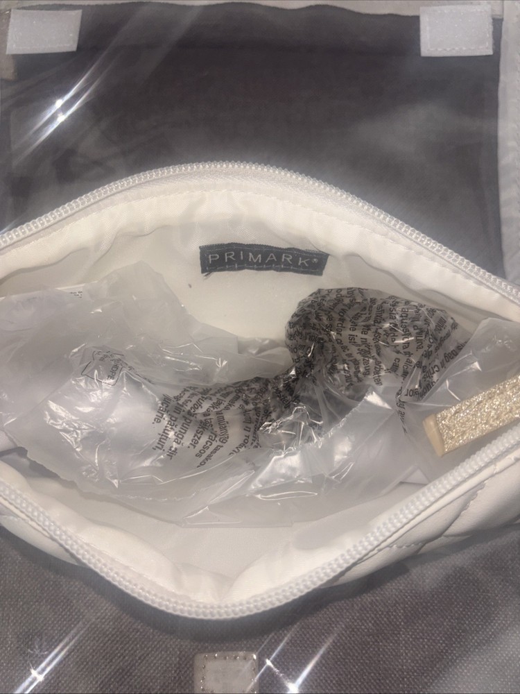 Primark Tri Fold clear Makeup Bag