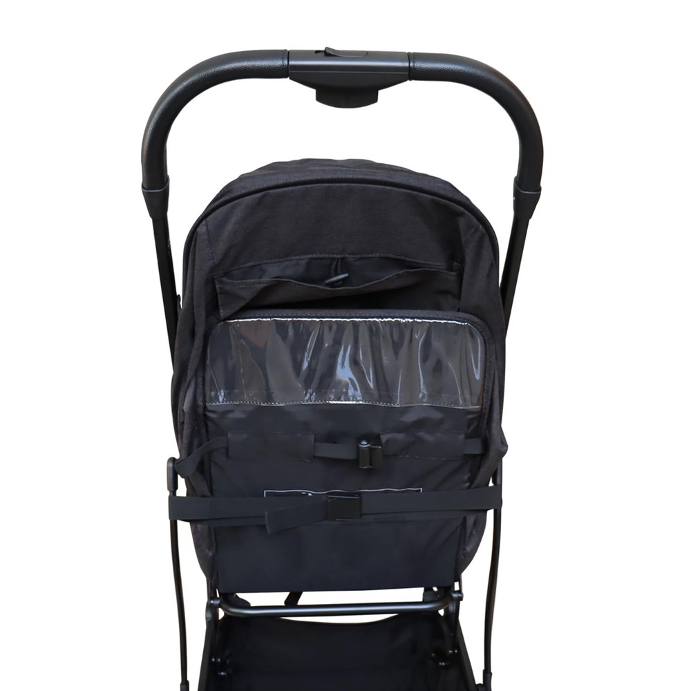 2 Pack Pram Sit Up Strap for Stroller Universal Me Straps black