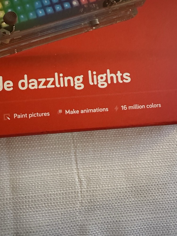 Kano 1003 Pixel Kit Learn Build & Code Dazzling Lights wireless lightboard NIB