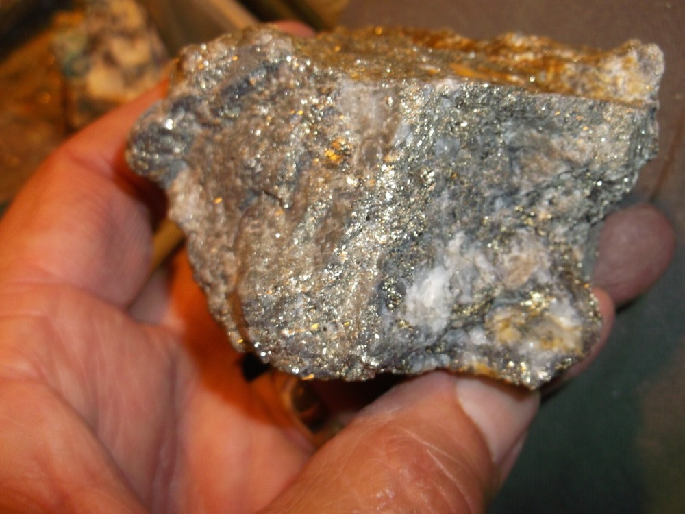 Gold, silver, copper,425 grams samples ,ore high grade .
