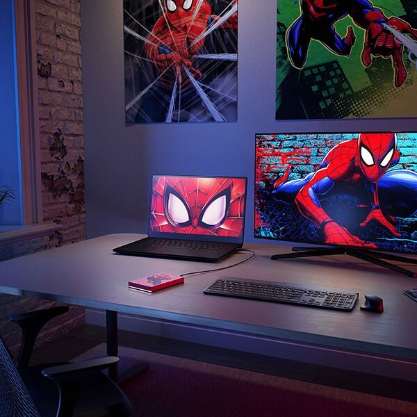 Marvel SPIDER-MAN 2TB External Hard-Drive by Seagate