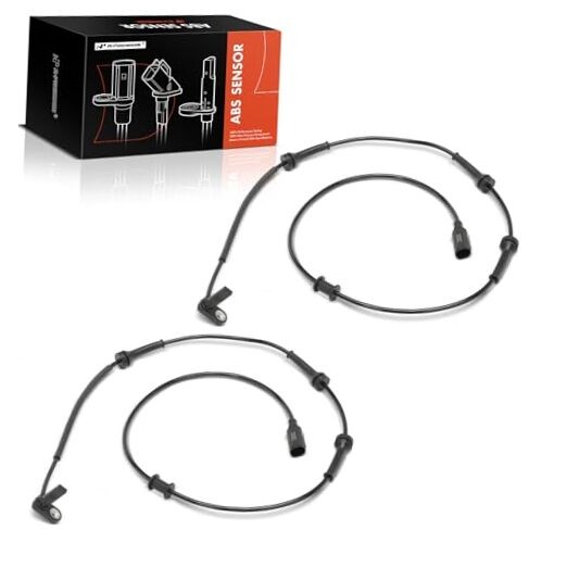 ABS Wheel Speed Sensor Compatible with Fiat Model - 500 2012-2019 - Front