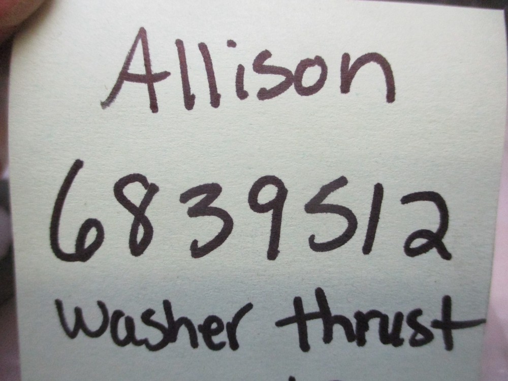 Allison 6839212 – Transmission Thrust Washer