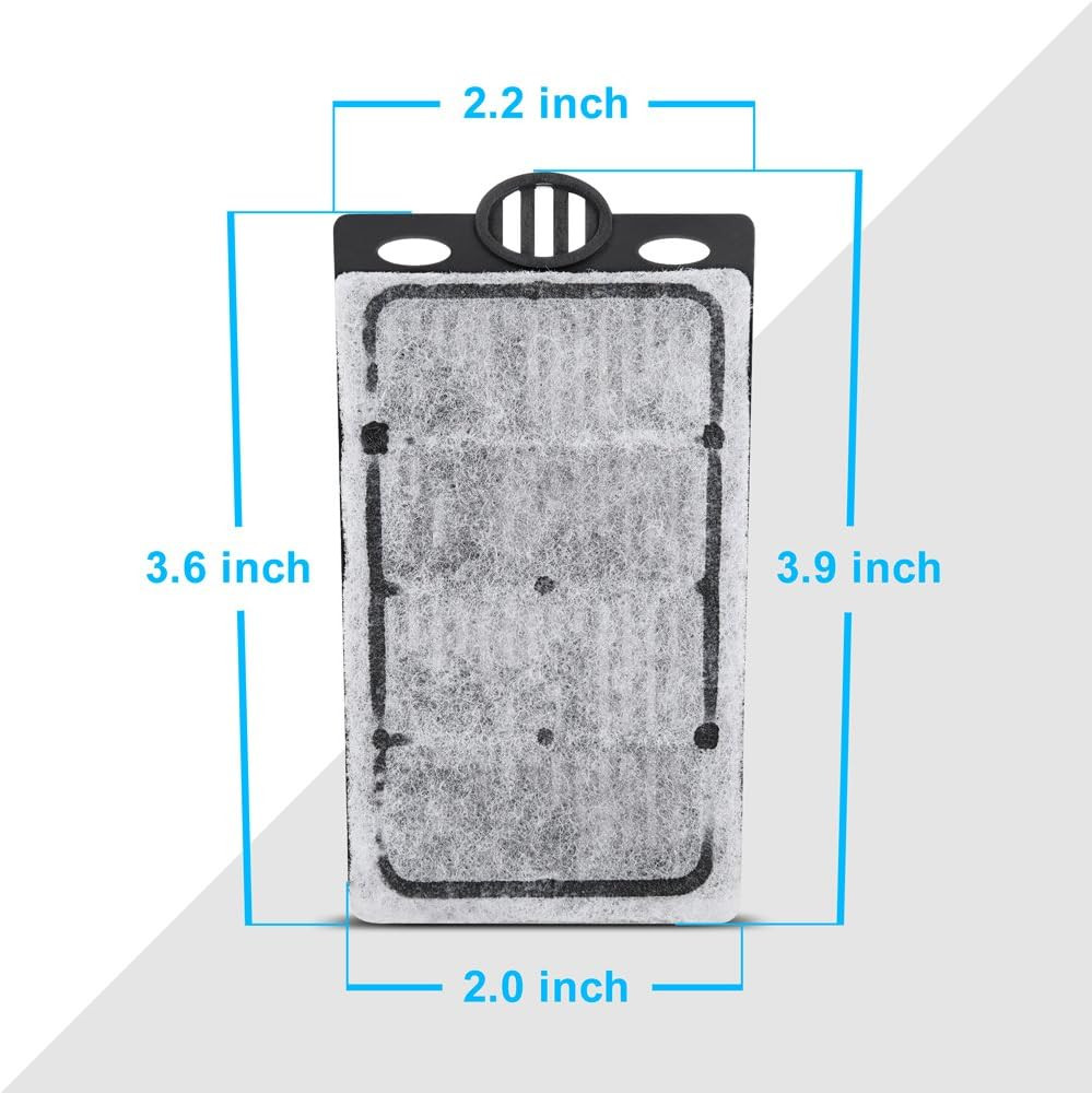 Replacement Aquarium Filter Cartridges for DTF-01 (10 Pack)